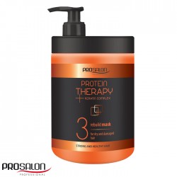 Obnavljajuća maska za kosu - PROTEIN THERAPY - PROSALON 1000g